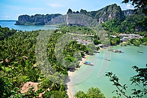 Railay Beach Thailand Tropical Paradise photo