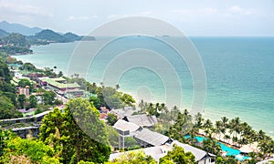 Thailand tropical island of Koh Chang. Viewpoint