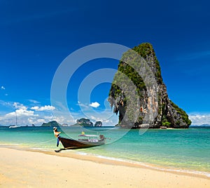 Thailand tropical vacation concept background