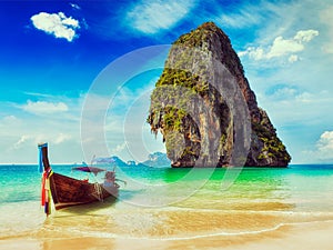 Thailand tropical vacation concept background