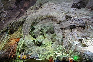 THAM KHAO BIN CAVE, Stalactites and Stalacmites