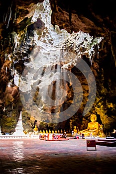 Tham Khao Luang cave in Phetchaburi, Thailand