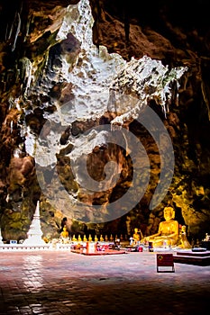 Tham Khao Luang cave in Phetchaburi, Thailand