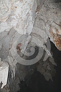 Tham Lot cave system filled with stalactites and stalagmites near Sop Pong in Mae Hong Son Province