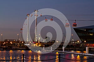 Thames cable car