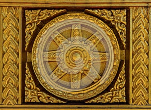 Thammachak wheel was symbol of Buddhism