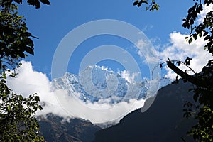 Thamserku is a mountain in the Himalayas of eastern Nepa