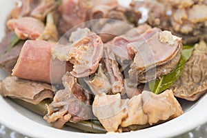 Thang Co - Vietnamese ethnic food made of horse internal organs