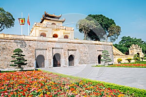 Thang Long Imperial City in Hanoi, Vietnam