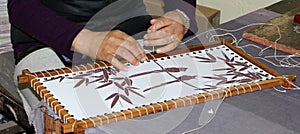 Thangka Painting on cloth.