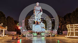 Statue of Le Loi Emperor In Central Of Thanh Hoa City, Vietnam.