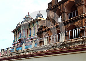 The thanjavur maratha palace with saraswathi mahal