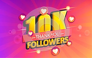 Thank you 10K followers banner.