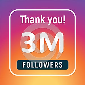 Thank you 3 million followers congratulation subscribe. 3m like follow anniversary