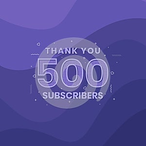 Thank you 500 subscribers 500 subscribers celebration