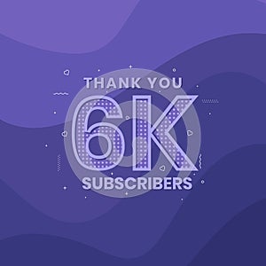 Thank you 6000 subscribers, 6k subscribers celebration