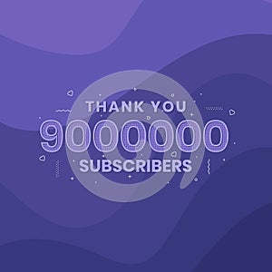 Thank you 9000000 subscribers 9m subscribers celebration