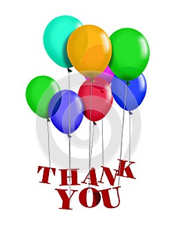 Thank You balloon