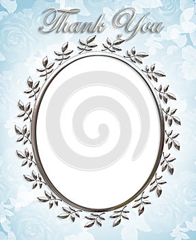 Thank you Card Wedding Frame