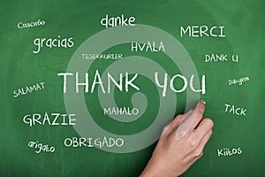 Thank You in Different Languages photo