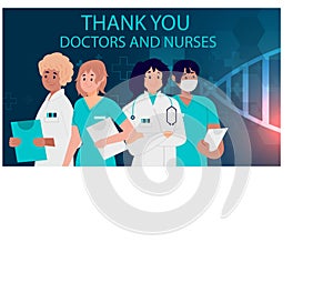 Thank you, doctors, nurses, and all healthcare workers