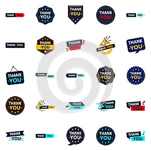 Thank You 25 Eye catching Vector Images to Express Gratitude