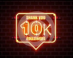 Thank you followers peoples, 10k online social group, happy banner celebrate