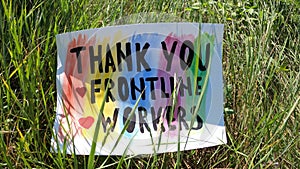 Thank You Frontline Workers - Acknowledgment