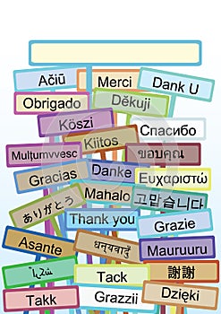 Thank You many languages