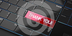 Thank you - modern computer keyboard