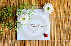 Thank you note