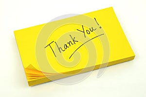 Thank you note