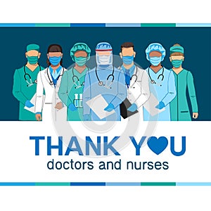 Thank you to the doctors and nurses