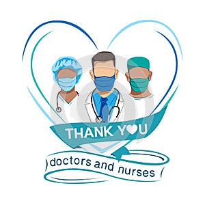 Thank you to the doctors and nurses
