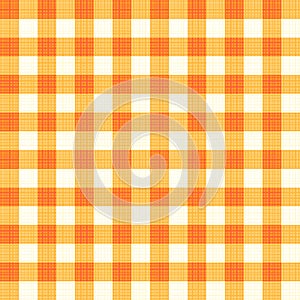 Thanksgiving or autumn colors seamless gingham fabric cloth, pattern, background, wallpaper. Flat colors, 4 tiles here.