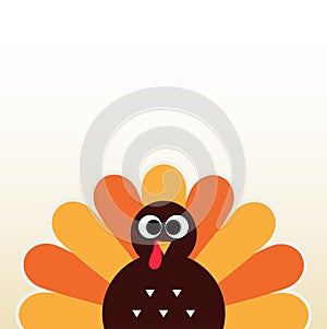 Thanksgiving colorful Turkey