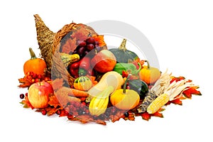 Thanksgiving cornucopia