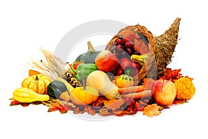 Thanksgiving cornucopia