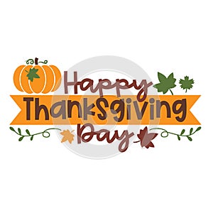 Thanksgiving day calligraphy lettering slogans about Halloween for flyer and print design. Templates for banners