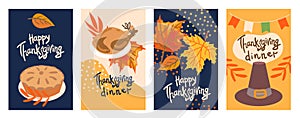Thanksgiving Day. Vector illustration for your design.