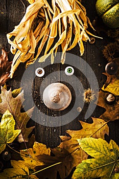 Thanksgiving dinner face