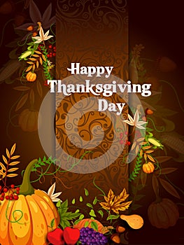 Thanksgiving Harvesting festival background