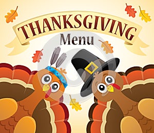 Thanksgiving menu theme image 6