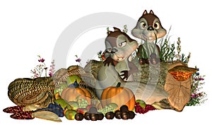 Thanksgiving Squirrels