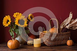 Thanksgiving table decor