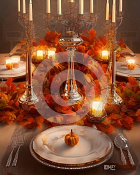 Thanksgiving Table in Elegance