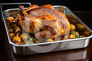 Thanksgiving turkey dinner Baked turkey for Christmas Dinner or New Year