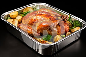 Thanksgiving turkey dinner Baked turkey for Christmas Dinner or New Year