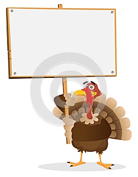 Thanksgiving Turkey Sign