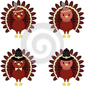 Thanksgiving turkeys photo